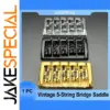 Vintage 5-String Locked Saddle Bass Bridge