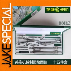 Hot Authentic Hero 15pcs Drawing Tool Set