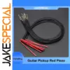 Red Piezo Pickup for Acoustic Instruments