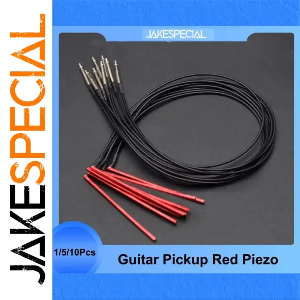 Red Piezo Pickup for Acoustic Instruments