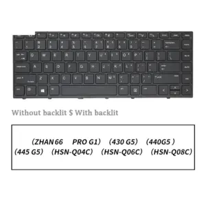 HP Replacement Laptop Keyboard for Probook 430 9 719a2b51987a498d no logo