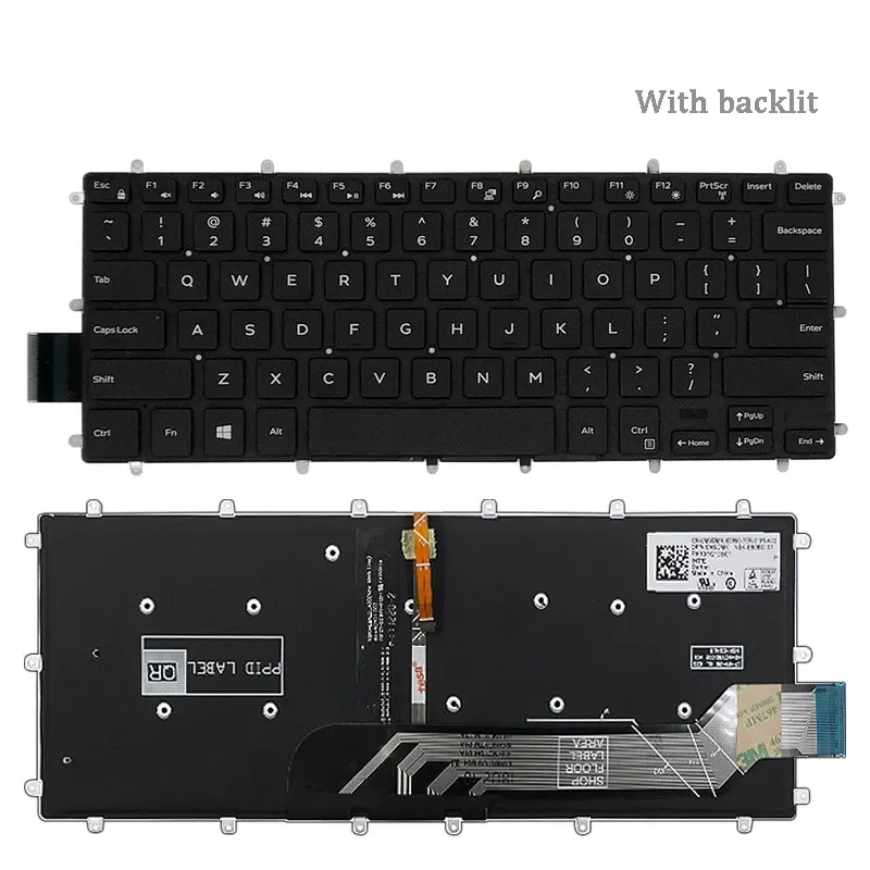 Dell Laptop Keyboard for Models 7560 7460 7466 2 Dell Laptop Keyboard for Models 7560 7460 7466 - Image 2