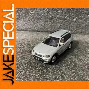 BMW X5 Diecast Model 1/64 Scale Silver Finish