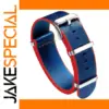 Royal Blue Nylon Watch Band 20mm 22mm