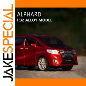 1:32 Scale Diecast Toyota Alphard Model Car