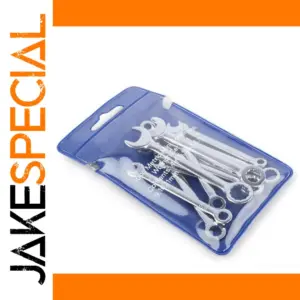 10-Piece Mini Open-End Wrench Set 4-11mm
