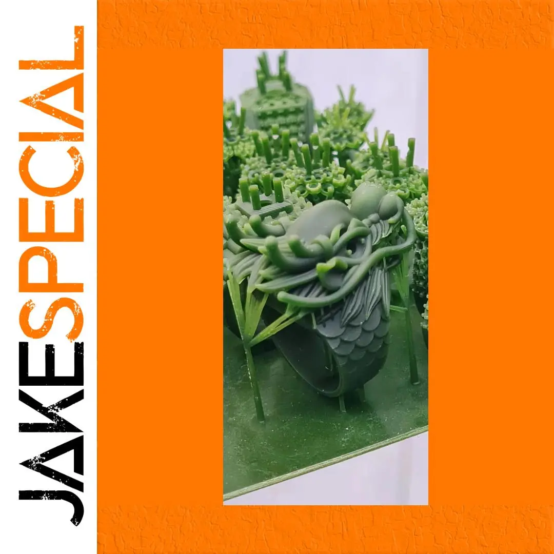 Jewelry Resin for 3D Printing - Green 62D 1 Jewelry Resin for 3D Printing - Green 62D