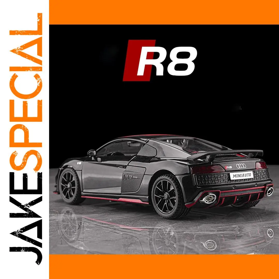 1:24 Audi R8 V10 Plus Die-Cast Model Car 1 1:24 Audi R8 V10 Plus Die-Cast Model Car
