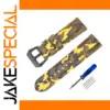 Bold Camouflage Silicone Watch Band 20-26mm