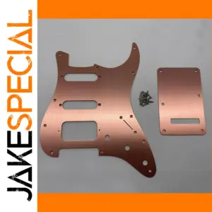 SSH 11-Hole Rose Gold Aluminum Pickguard Set