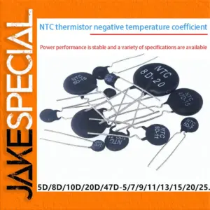10-Piece NTC Thermistor Set for Electronics