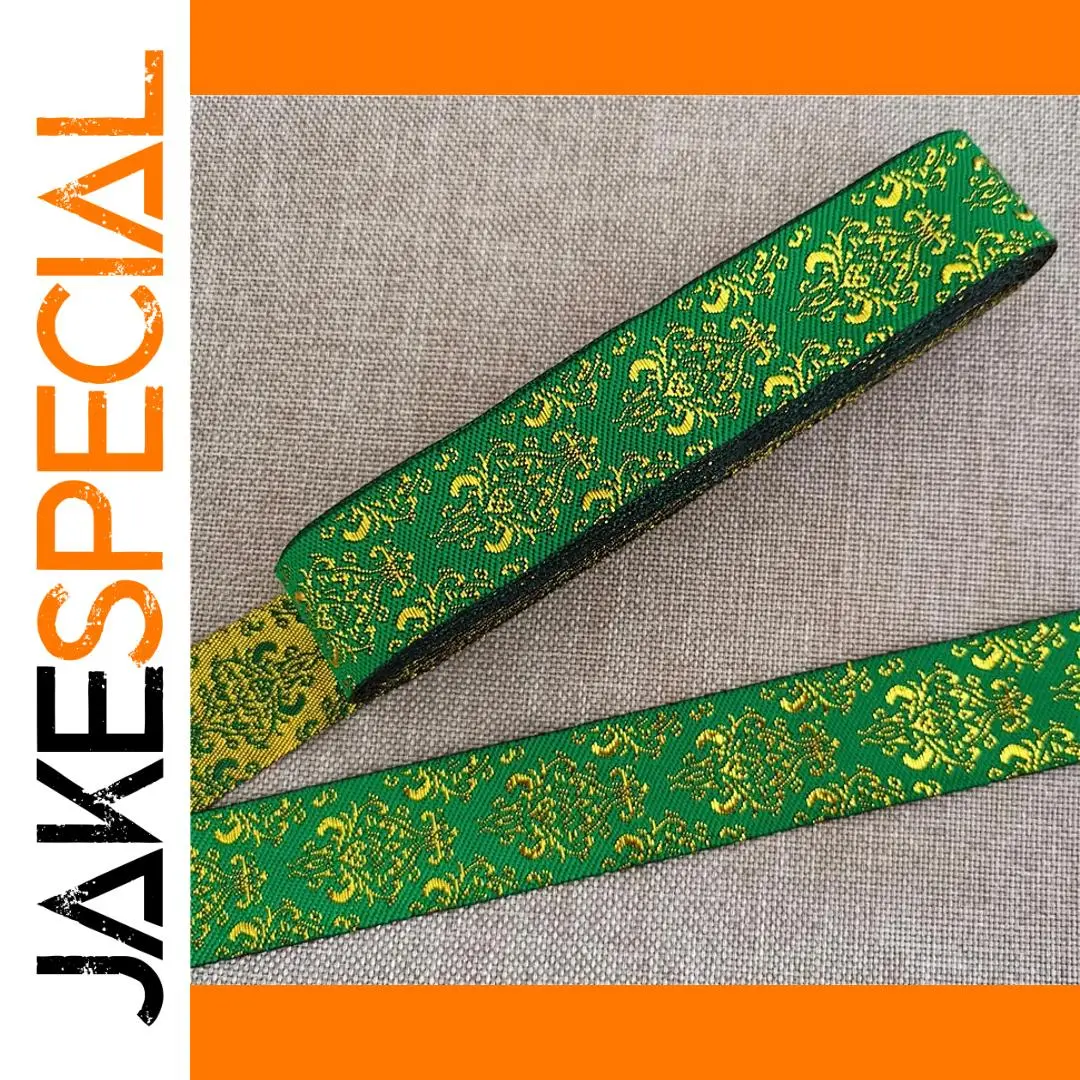 Vintage Ethnic Embroidered Ribbon 7m x 25mm 1 Vintage Ethnic Embroidered Ribbon 7m x 25mm