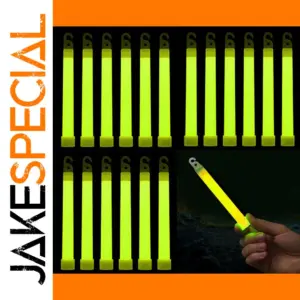 50pcs Green Fluorescent Glow Sticks for Events
