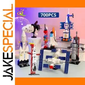 HUIQIBAO Space Shuttle Rocket Launch Center Set