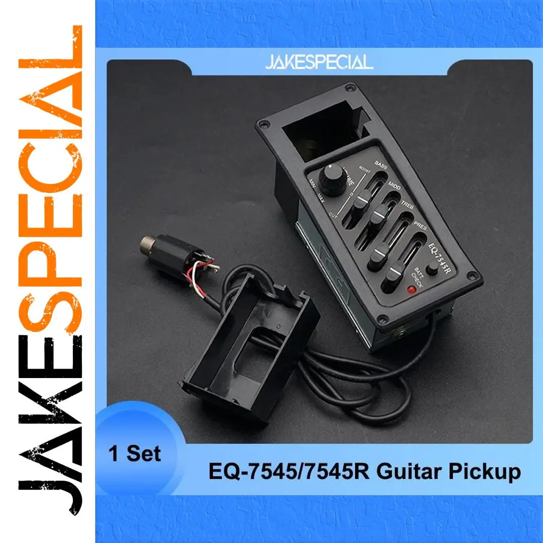 EQ-7545/7545R 4-Band Acoustic Guitar Preamp 1 EQ-7545/7545R 4-Band Acoustic Guitar Preamp