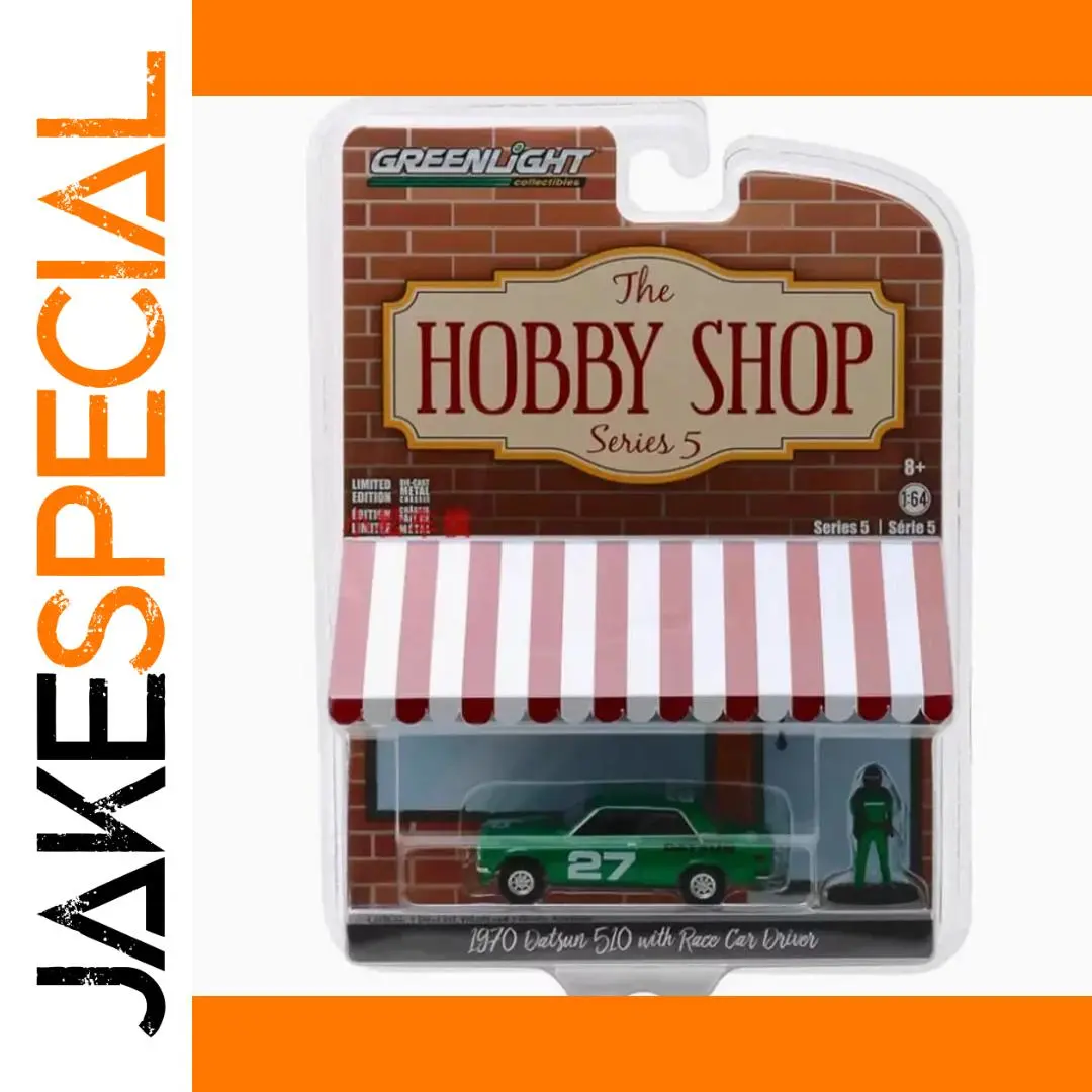 Green Datsun 510 Diecast Model 1:64 Scale 1 Green Datsun 510 Diecast Model 1:64 Scale