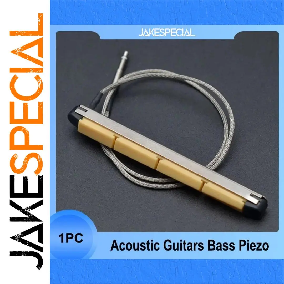 Piezo Ceramic Pickup for Acoustic Guitars & Bass 1 Piezo Ceramic Pickup for Acoustic Guitars & Bass
