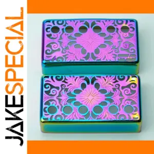 Rainbow Floral Hollow Guitar Pickup Covers