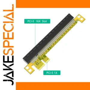 PCI-E 1x to 16x Extender Riser Card Adapter
