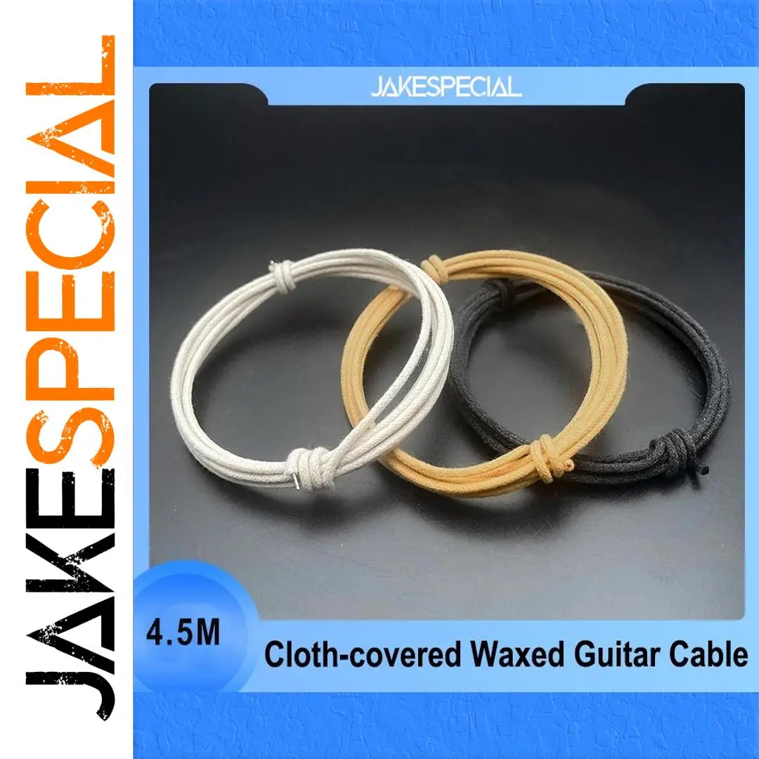 4.5-Meter Vintage-Style Guitar Cable 1 4.5-Meter Vintage-Style Guitar Cable