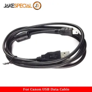 Mini 5-Pin USB Data Transfer Cable for Canon 10 7666adf84a494c5aaa5fcce6 with overlay