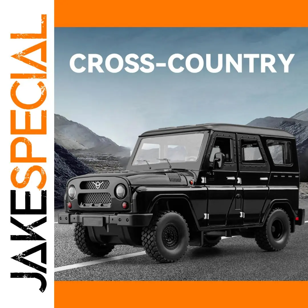 1:18 UAZ Hunter SUV Alloy Model Car 1 1:18 UAZ Hunter SUV Alloy Model Car