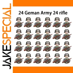 24 Military Mini Soldier Action Figures