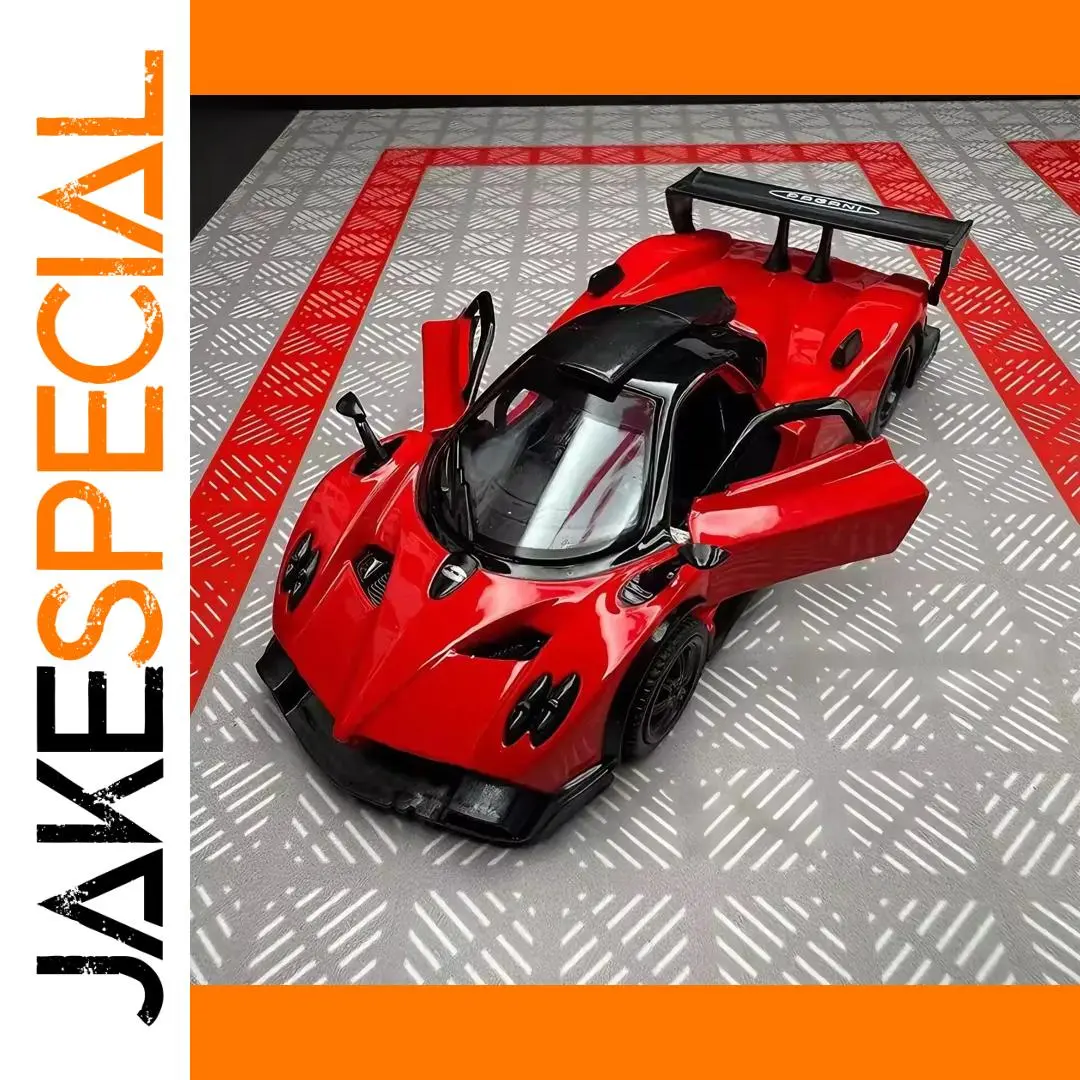 1:36 Pagani Zonda R Diecast Model Red 1 1:36 Pagani Zonda R Diecast Model Red