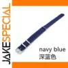 Navy Blue Ballistic Nylon Watchband 22mm 20mm 18mm