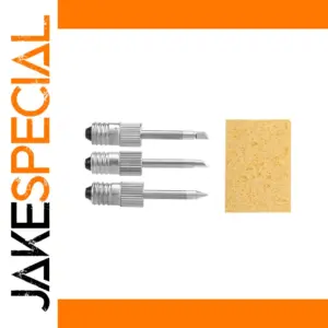 Brass Soldering Tips Set with Cleaning Sponge