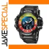 SMAEL 8049 Multifunctional Waterproof Sports Watch