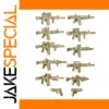 Military Minifigure Accessories Weapon Set