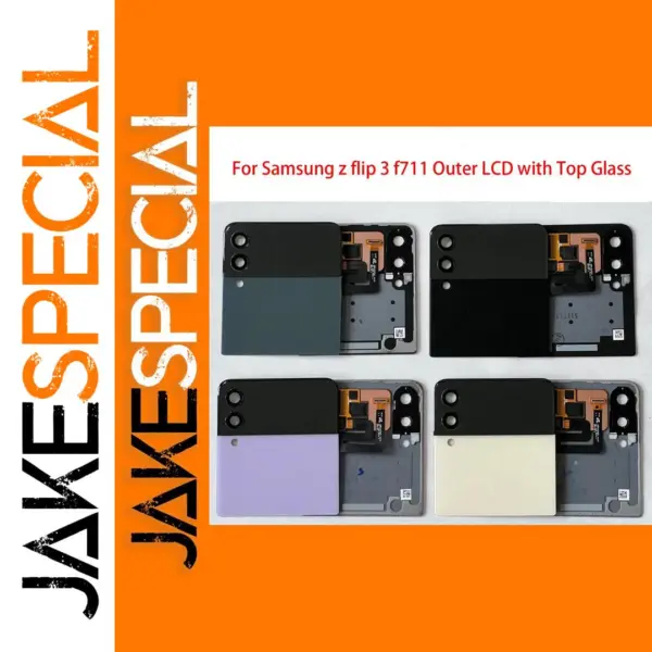 Samsung Z Flip 3 F711 LCD Outer Top Cover Replacement