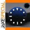 28.5mm Blue Luminous Dial for NH34/NH35 Movements