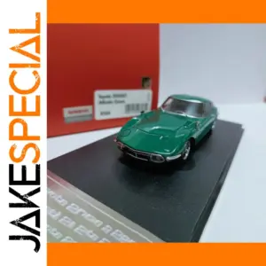 Toyota 2000GT Diecast Model Car Green 1:43