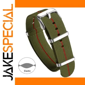 Olive Green Nylon Watch Band SC-Nylon