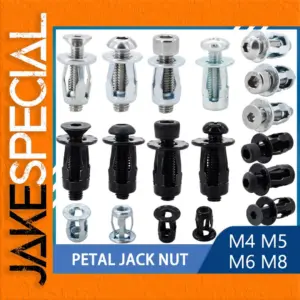 Metal Rivet Nut Expansion Clamp Kit 36 Pieces