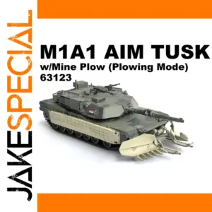 1/72 Scale M1A1 AIM TUSK Tank Model