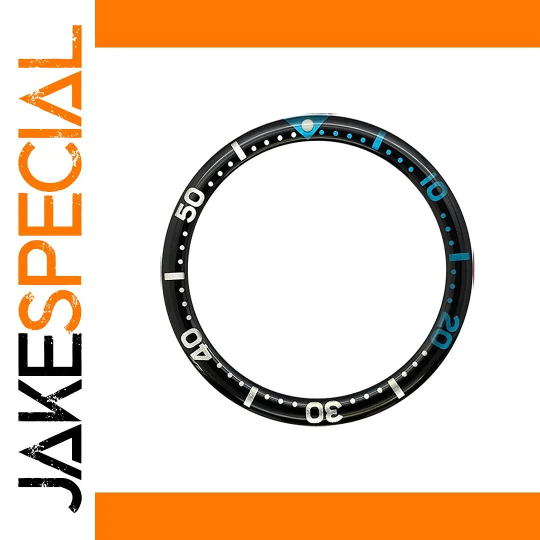 39mm Black Bezel Insert for SKX 6105 6309 1 39mm Black Bezel Insert for SKX 6105 6309