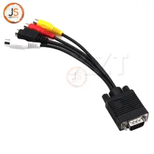 VGA Male to RCA Female Composite Video Adapter
