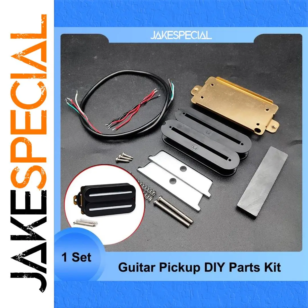 Humbucker Electric Guitar DIY Kit Assembly 1 Humbucker Electric Guitar DIY Kit Assembly