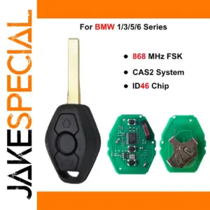 BMW CAS2 Remote Key Replacement with ID46 Chip