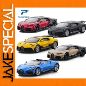 PosterCars 1/64 Scale Diecast Model Car Set