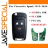 Chevrolet Spark 2013-2016 Flip Remote Key 433MHz