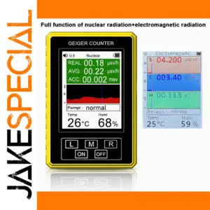 2-in-1 EMF Geiger Counter XR-3 Pro