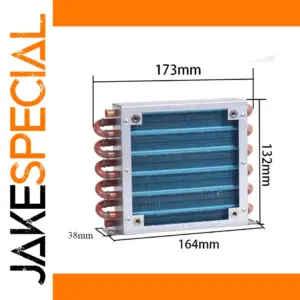 Small Shell Condenser Radiator for Refrigerators