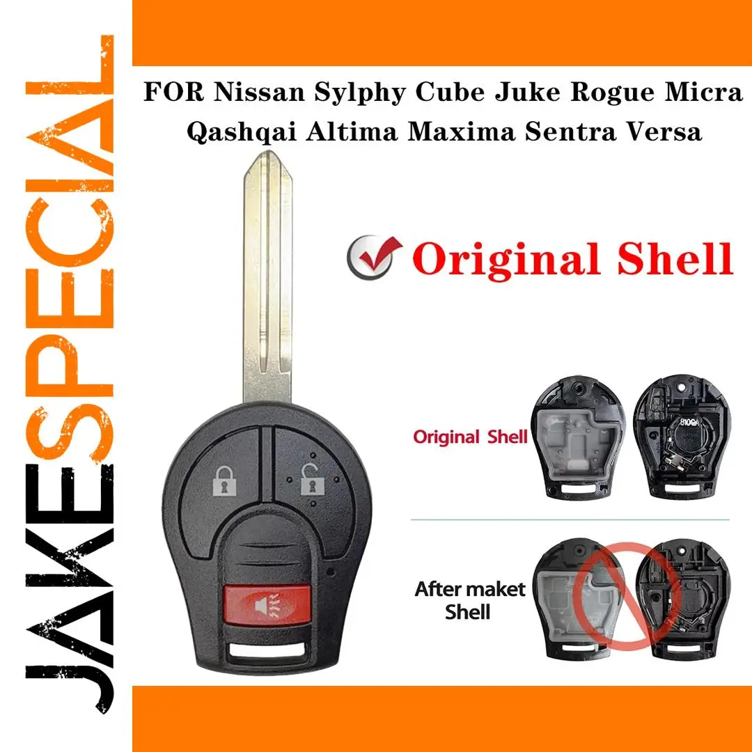 Nissan Remote Key Shell for Sylphy Juke Rogue 1 Nissan Remote Key Shell for Sylphy Juke Rogue