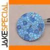 28.5mm Blue Floral Watch Dial with Diamonds