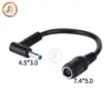 DC Power Charger Connector Cable for HP Dell