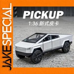 Jiaye 1:36 Tesla Pickup Truck Model with Sound